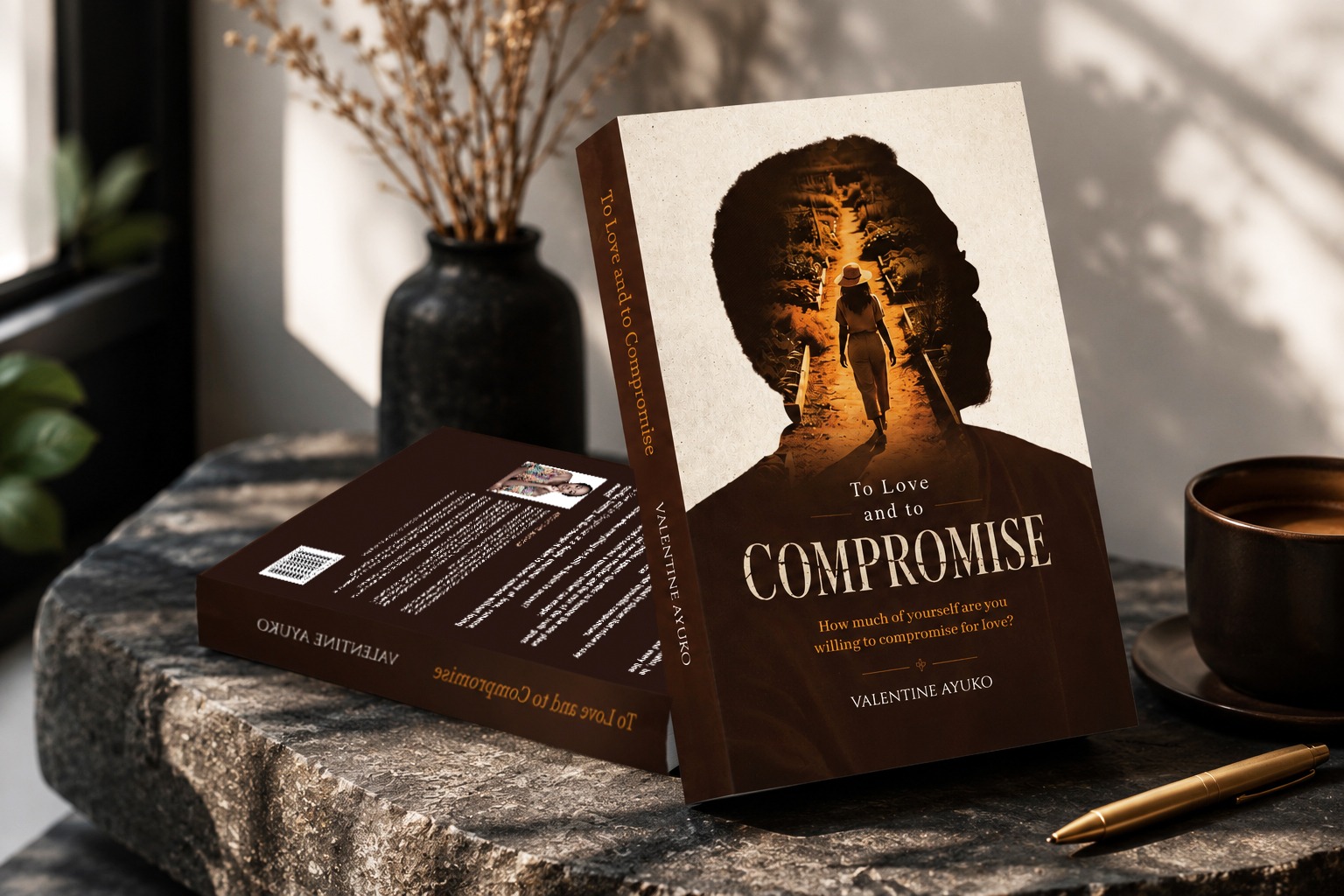 To Love and to Compromise — book cover by Valentine Ayuko